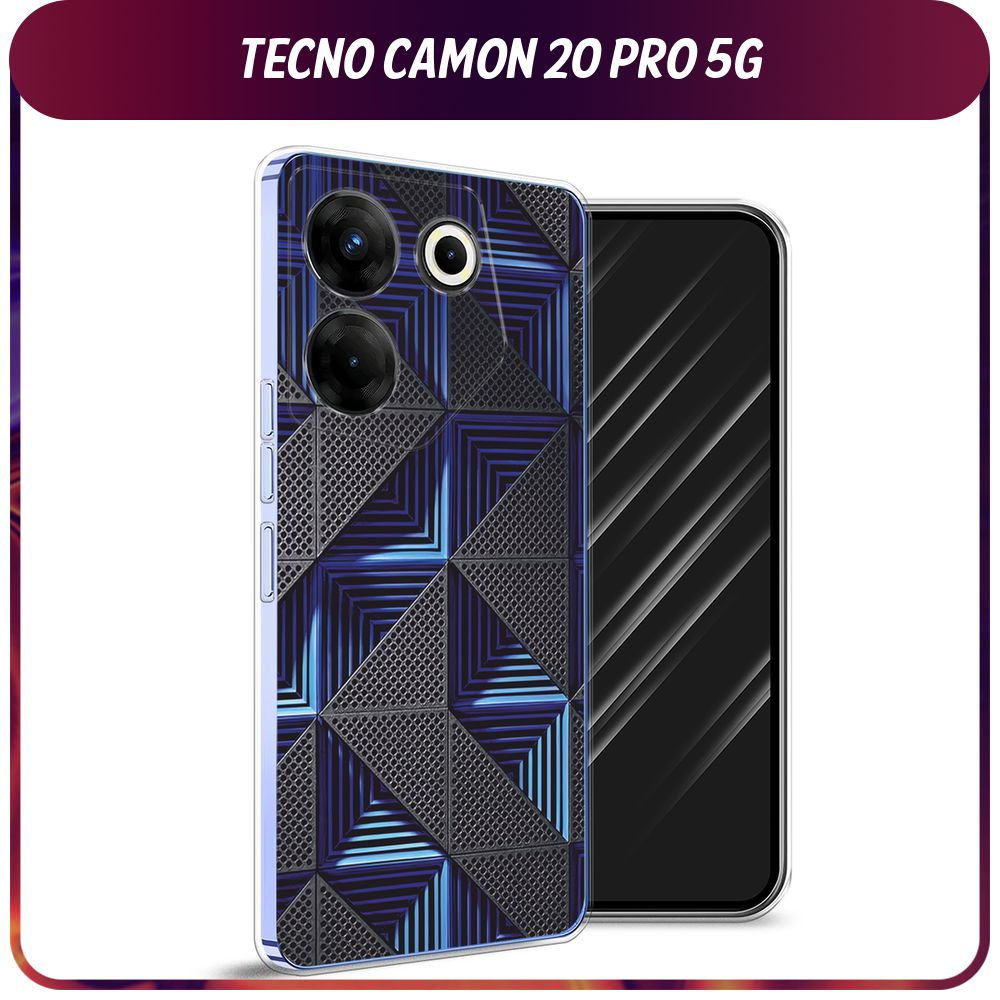 Силиконовый чехол на Tecno Camon 20 Pro 5G / Текно Камон 20 Про 5G 