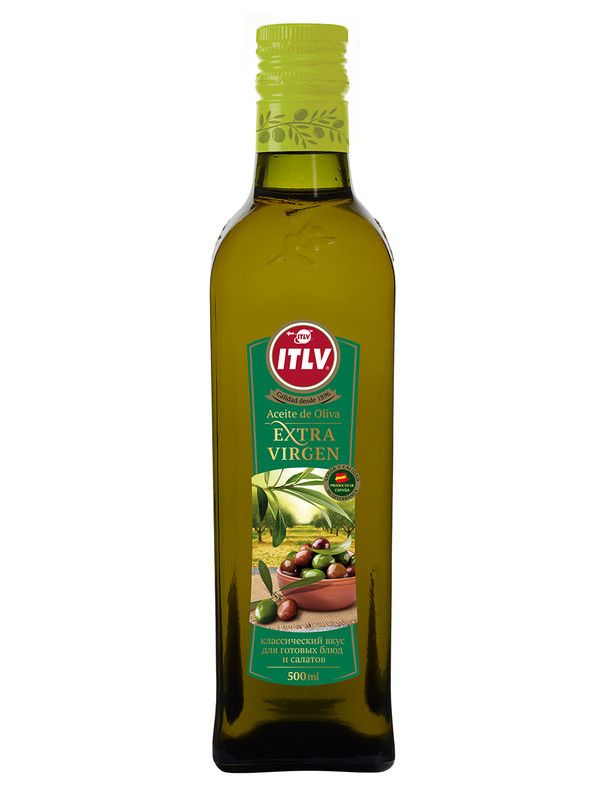 Масло оливковое ITLV Extra Virgin, 500мл - купить с доставкой по ...