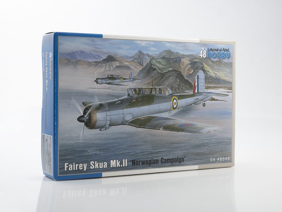 Сборная модель самолета Special Hobby Blackburn Skua Mk.II, масштаб 1/48 #1