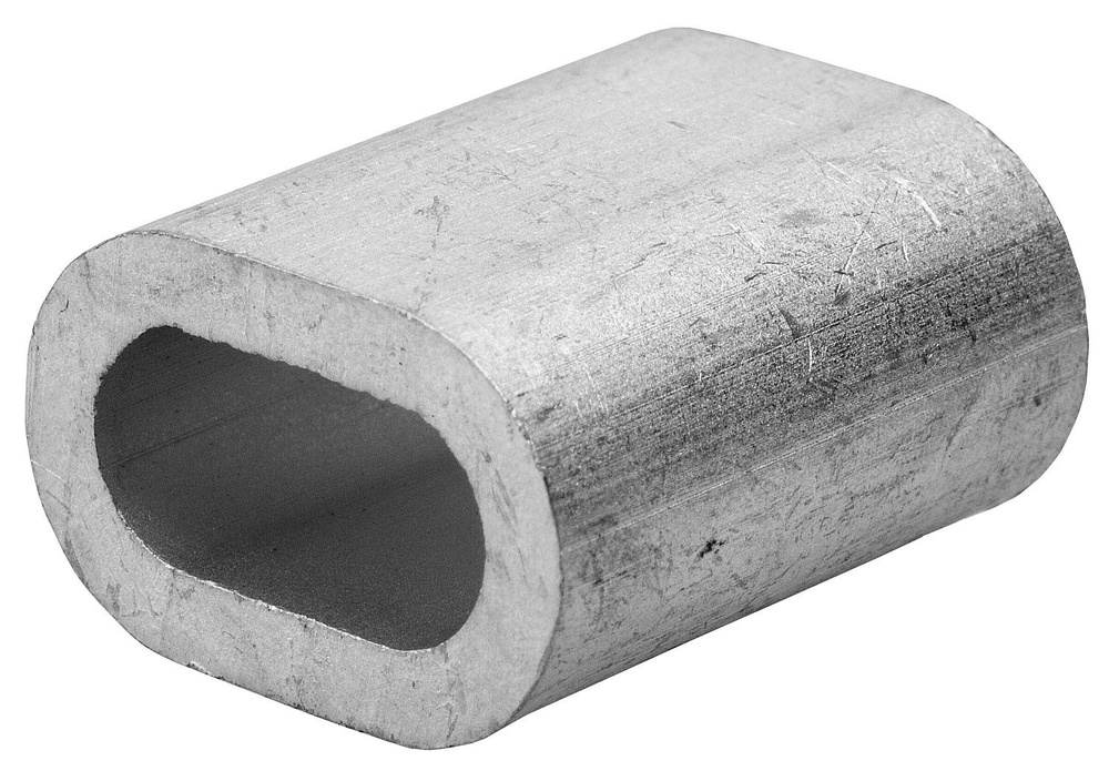 Зажим троса алюминиевый, 10 шт ЗУБР DIN 3093 12 мм, (4-304475-12) #1