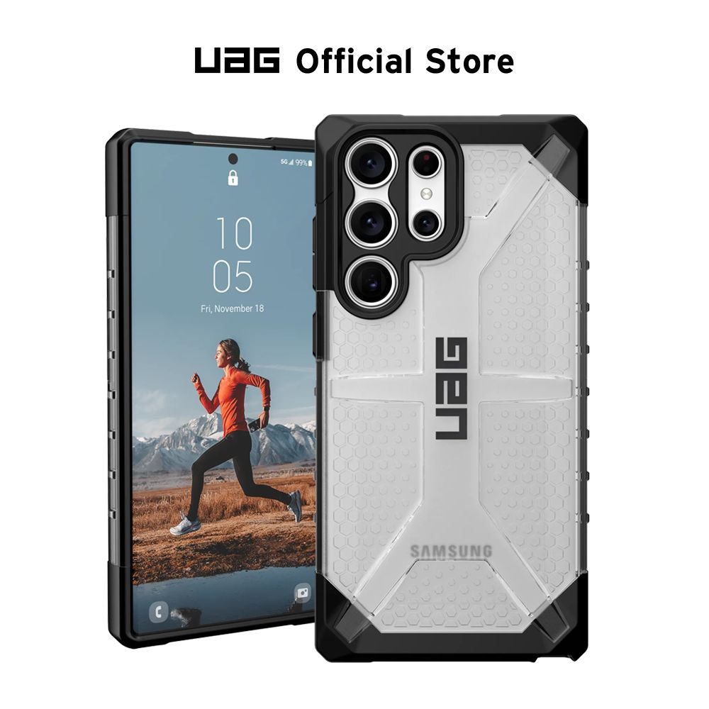 UAG чехол для мобильного телефона Samsung S23 Ultra plasma case Galaxy с  прочным легким тонким полупрозрачным защитным чехлом - купить с доставкой  по выгодным ценам в интернет-магазине OZON (1289456314)