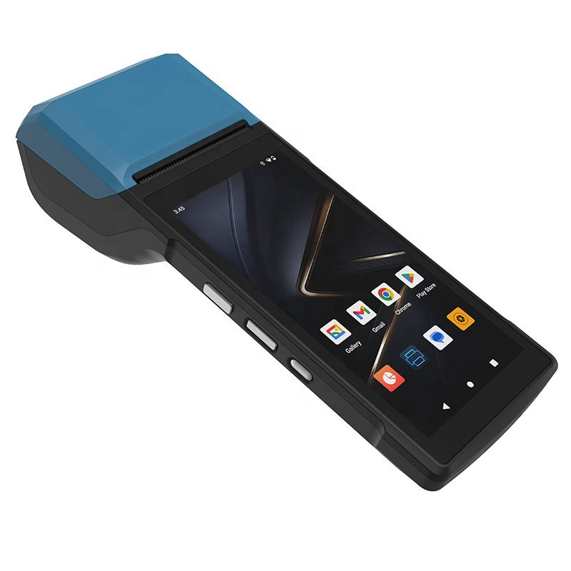 Прочный портативный pos-терминал Android 12.0 со встроенным сканером QR ...