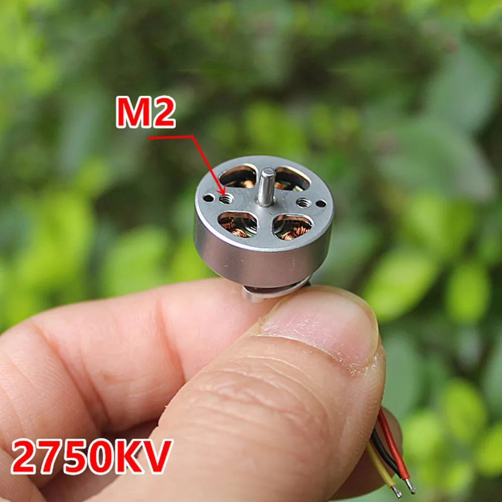 2S 2750KV бесщёточный двигатель постоянного тока 7,4 V 20000RPM  высокоскоростной внешний ротор BLDC для дрона (FPV) - купить с доставкой по  выгодным ценам в интернет-магазине OZON (1295939258)