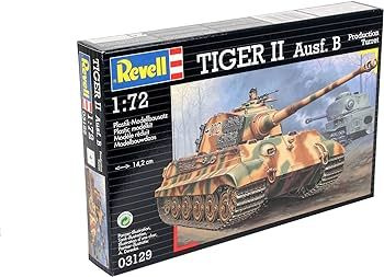 Модель для сборки Revell Немецкий тяжелый танк Tiger II Ausf. B, 03129  #1