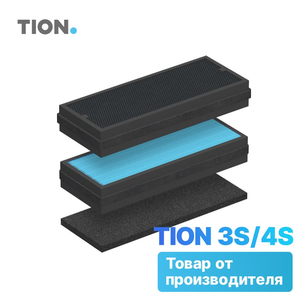 Комплект фильтров для Tion 3S / 4S Family ,4S Base ,4S Magic ,4S Plus ...