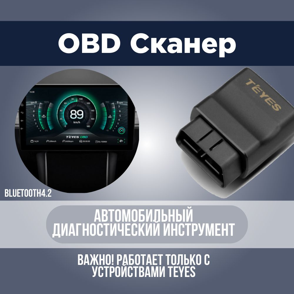 Сканер OBD2 Teyes автомобильный диагностический адаптер