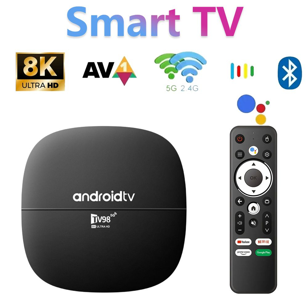 Медиаплеер TV98 ATV, AV, HDMI, TF, Оптический аудио (Toslink), USB, черный,  Android купить по низкой цене с доставкой в интернет-магазине OZON  (1361351691)