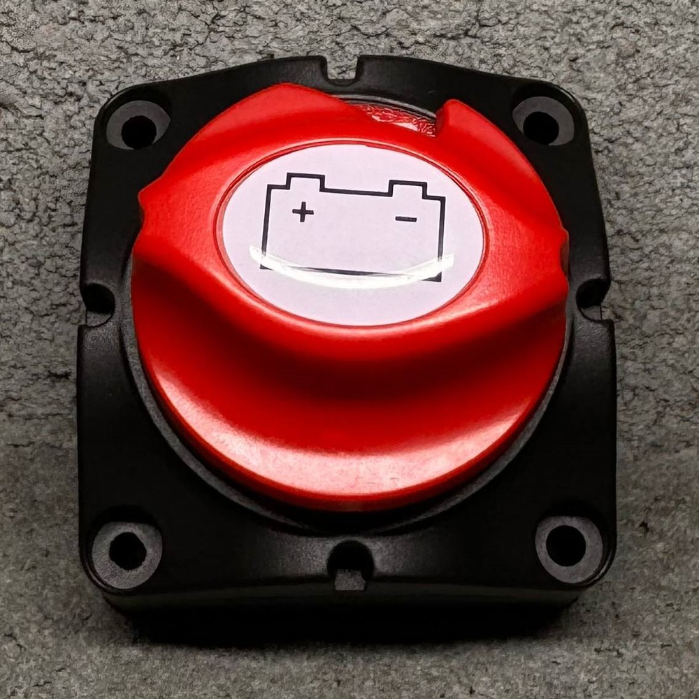 800А Размыкатель массы накладной, черный корпус с съемным ключом, он же ...