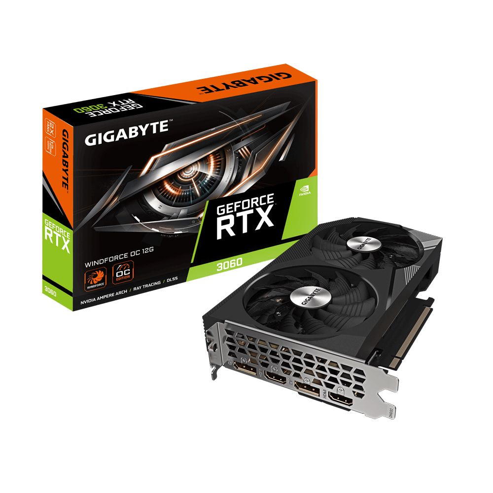 Видеокарта Gigabyte GeForce RTX 3060, 12 ГБ GDDR6 - купить по низким ...