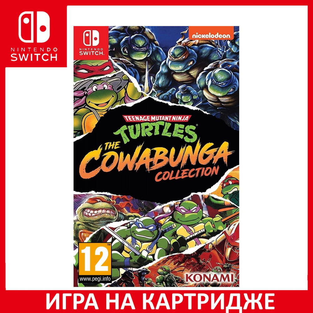 Игра TMNT Teenage Mutant Ninja Turt (Nintendo Switch, Английская версия)  купить по низкой цене с доставкой в интернет-магазине OZON (700859584)