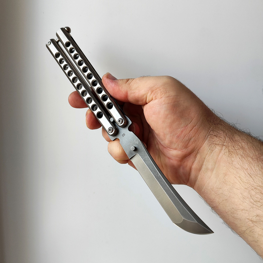 Нож бабочка, балисонг Atroposknife "Demon" RE, latch. Нож складной ...