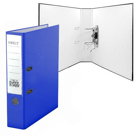 Папка-регистратор А4 " KWELT " сборная 50мм, синяя - купить с доставкой ...