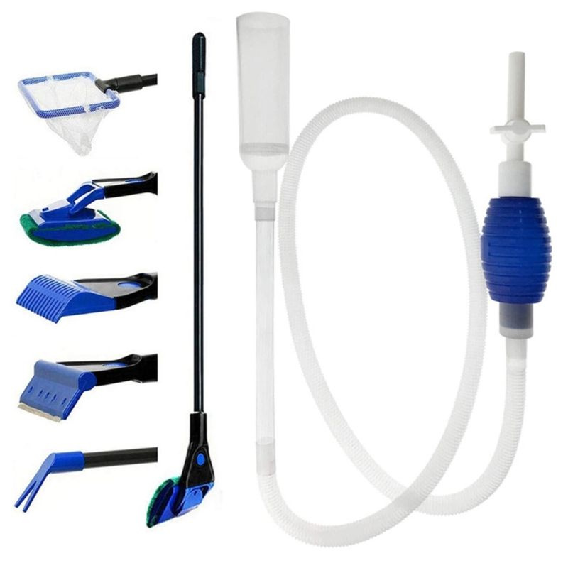 Набор для замены аквариумной воды из 6 предметов, сифон аквариума ...