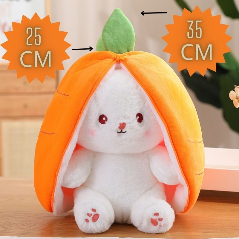 Игрушка мягкая плюшевая кролик зайчик морковка, зайчик клубничка купить ...