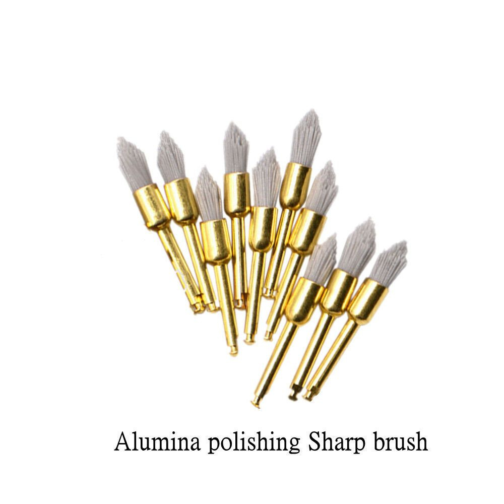 50 Штук, Щетка для полировки зубной чаши, Шерстяной войлок, Хлопковое ...