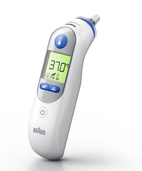 Ушной термометр с подогревом наконечника Braun ThermoScan7+ IRT6525 ...
