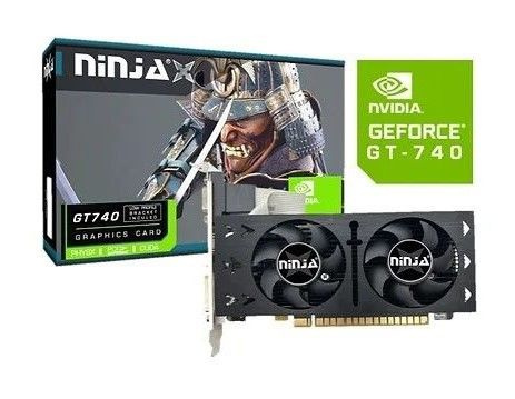 Видеокарта Ninja GeForce GT 740, ГБ HDMI, DVI-D NF74LP045F