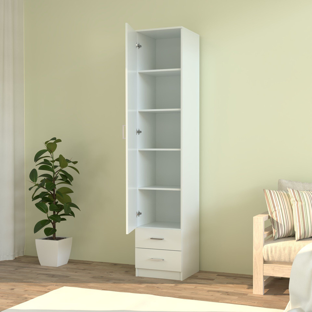 Шкаф распашной BestMebel Шкаф Эконом 7, 30x40x210 см - купить по ...