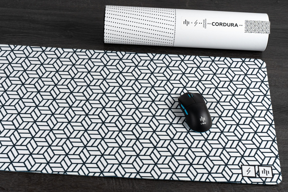 Ковер для мыши Игроман х Дарк Проджект Cube Light 900x400 CORDURA ...