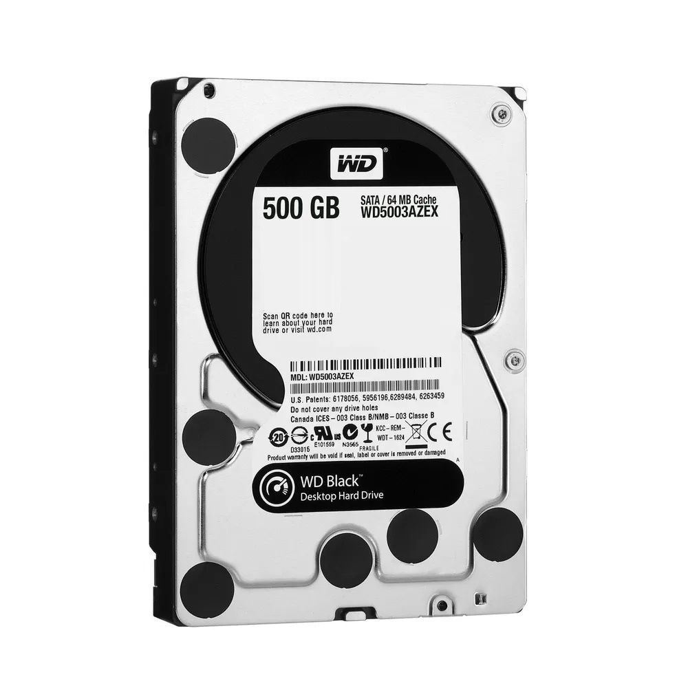 Western Digital 500 ГБ Внутренний жесткий диск (WD5003AZEX)  #1