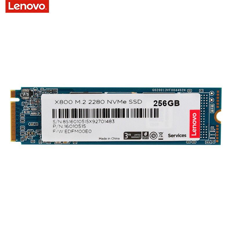 Lenovo 256gb clearance ssd