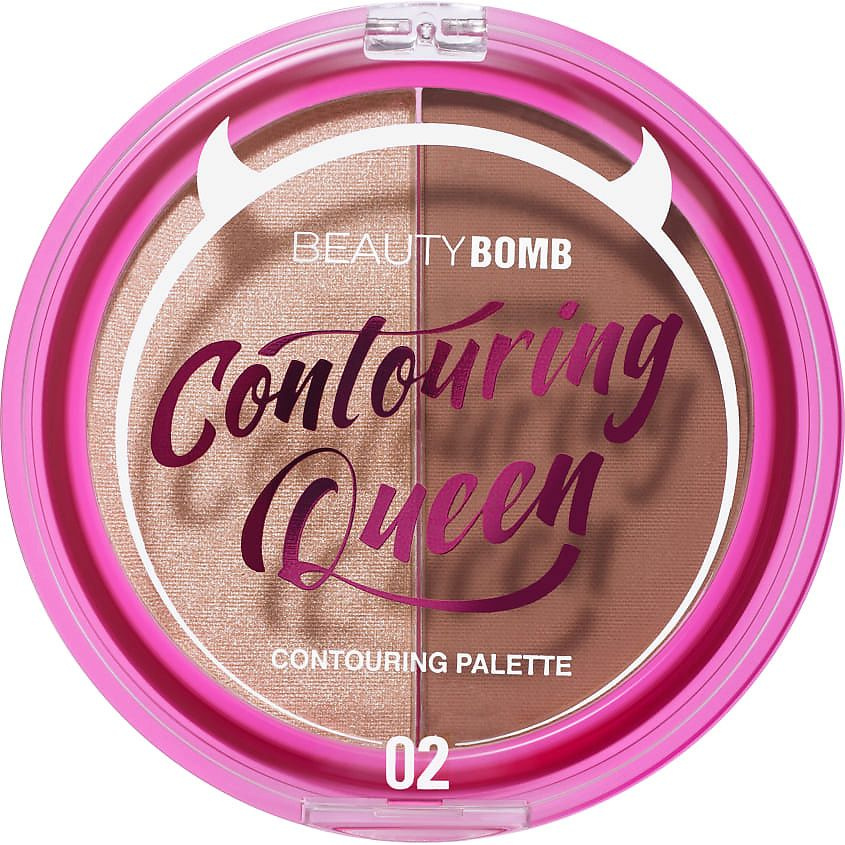 Beauty Bomb Палетка для контуринга Contouring Queen 02, 8 г #1