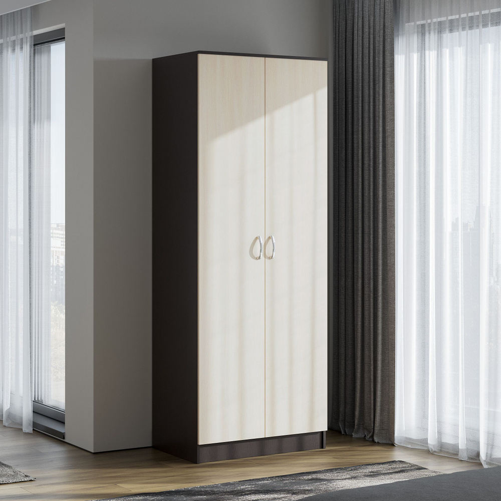 Шкаф распашной Интерьер-Центр Ронда ШК-2, 80x52x212 см - купить по ...