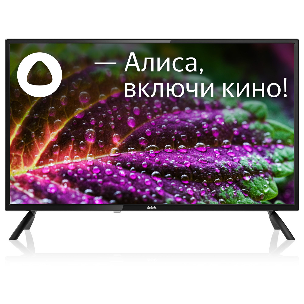 BBK Телевизор 32" HD, черный #1