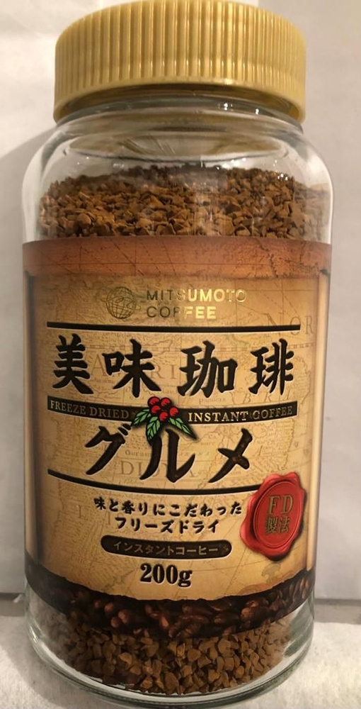 Японский растворимый кофе "ММС - ГУРМЭ" 200 гр. #1