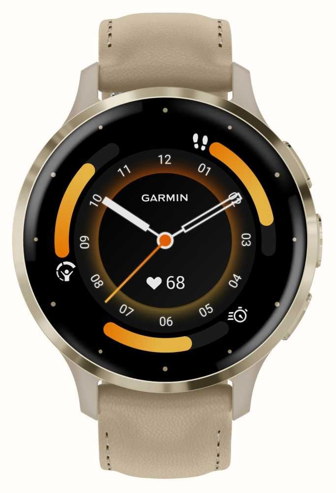 Garmin Умные часы Garmin Venu 3S soft gold grey leather band, soft gold #1