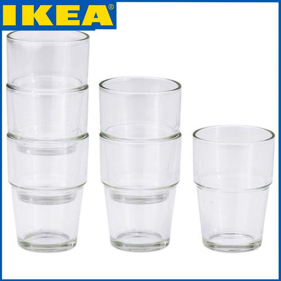 Набор стаканов универсальный IKEA купить по доступной цене с доставкой ...