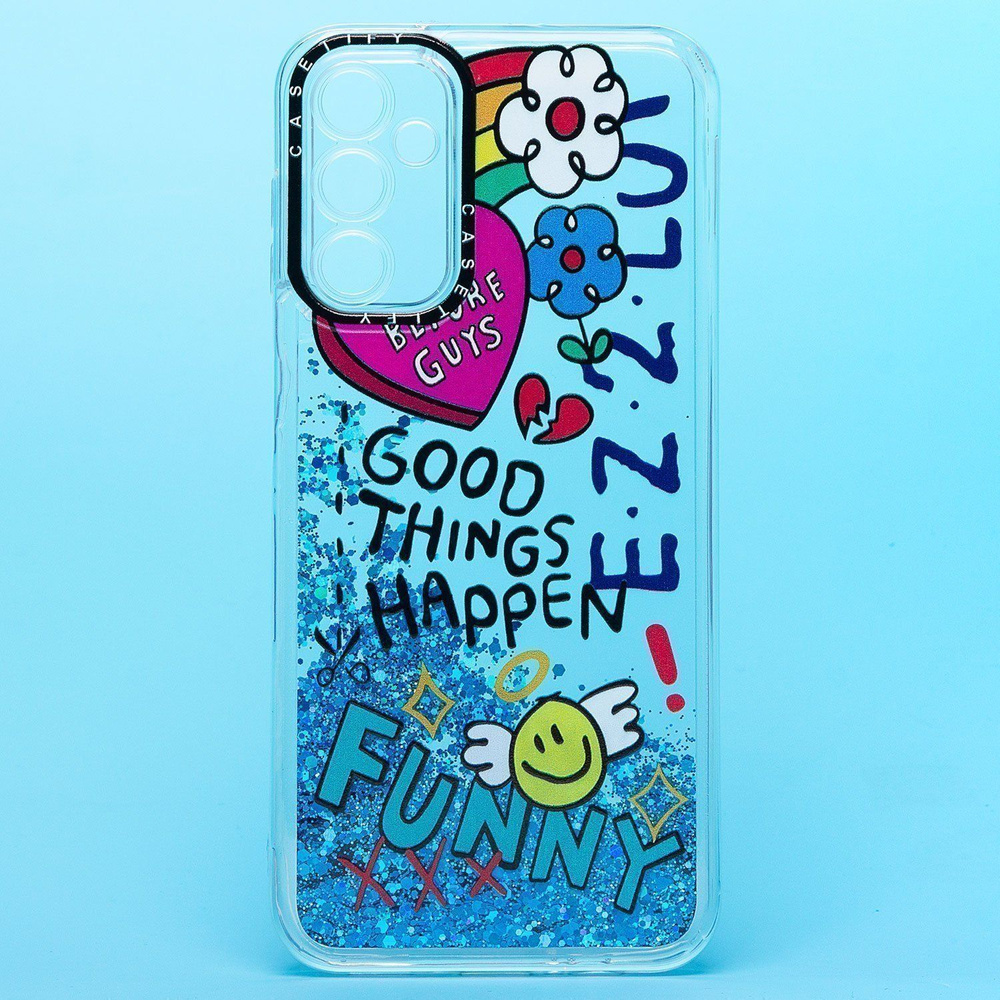 Чехол для Samsung SM-A145F (Galaxy A14), A146B (A14 5G) силиконовый (рис. 334/003) #1