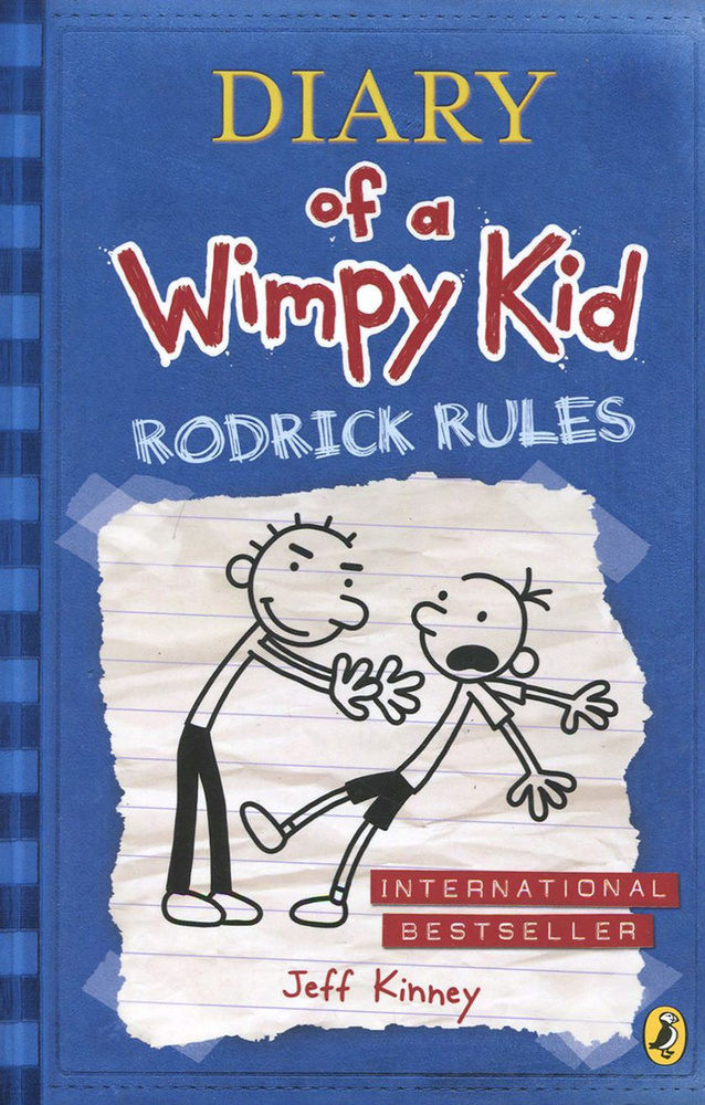 Diary of a Wimpy Kid. Rodrick Rules / Книга на Английском | Kinney Jeff #1