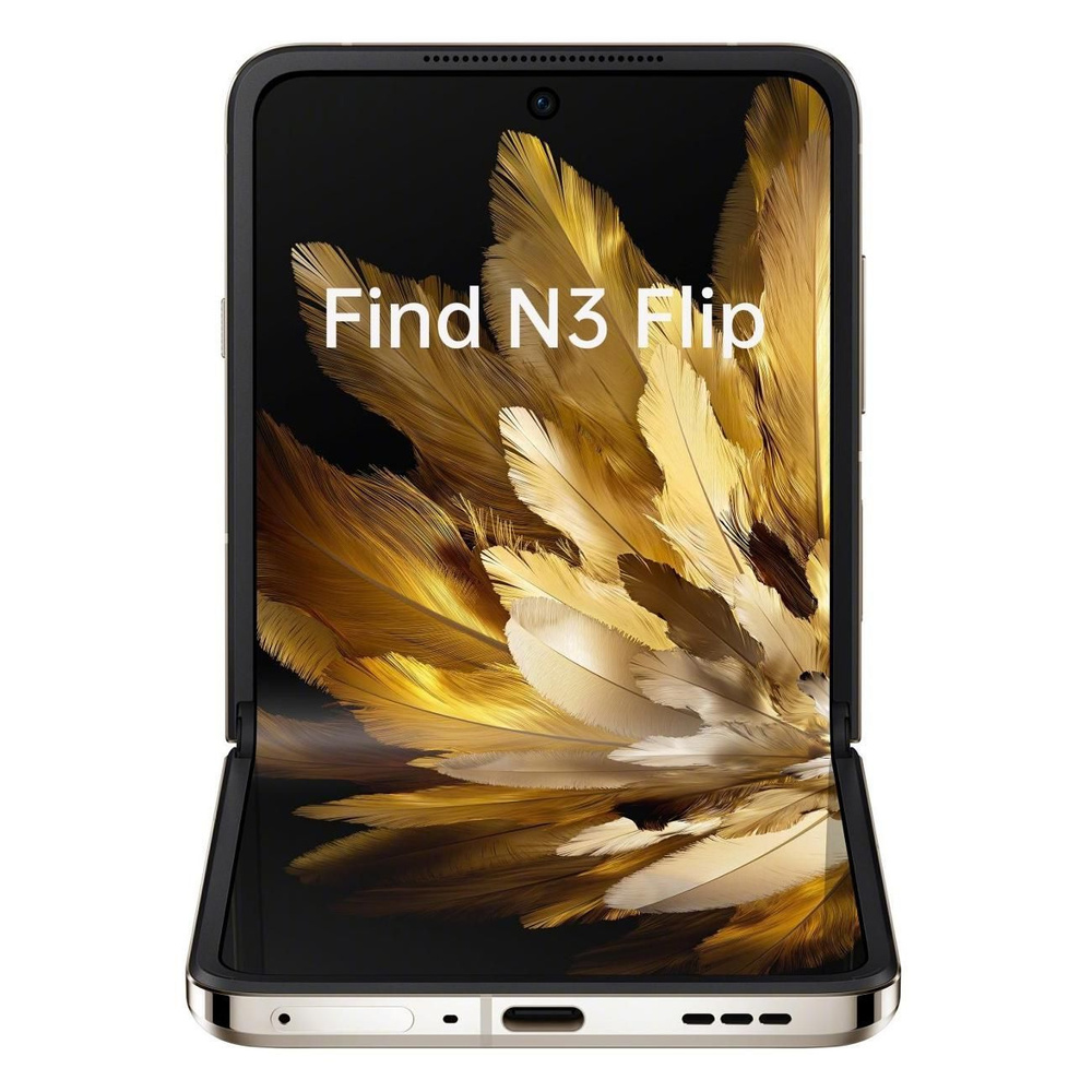 Смартфон OPPO Find N3 Flip 12/256GB Gold - купить по выгодной цене в  интернет-магазине OZON (1561276770)