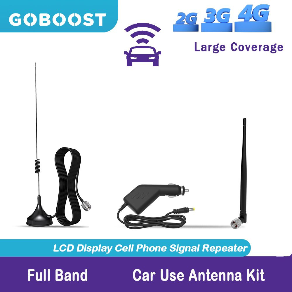 Автомобильная антенна 2G 3G 4G, GOBOOST Усилитель полнодиапазонный, LTE ...