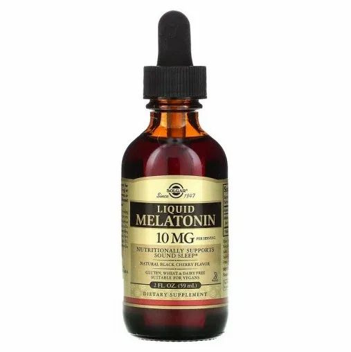 Solgar Liquid Melatonin - Жидкий Мелатонин 10 mg 59 мл - купить с ...