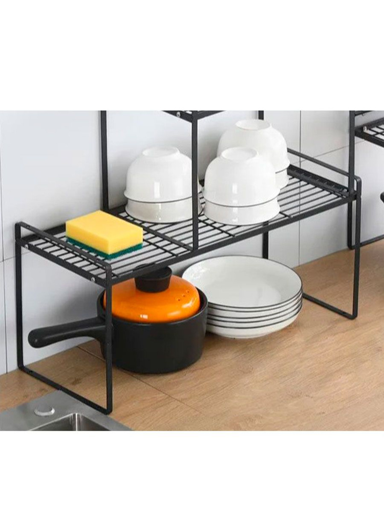 Полка для кухни для кружек, для кухонной утвари COSTWAY, 52 см х 21 см ...