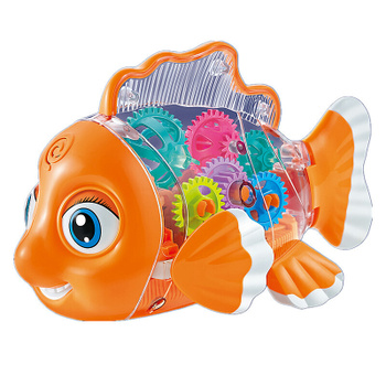 Интересная игрушка для ванны - рыбка на батарейках