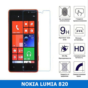 LCD дисплей для Nokia Lumia 820 в сборе с тачскрином, 1-я категория