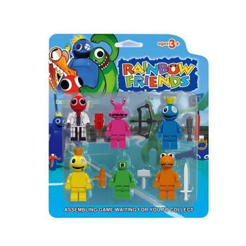Rainbow Friends Lego Roblox Toppers / Figurines (6 Pcs a Set