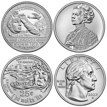 Новые монеты США