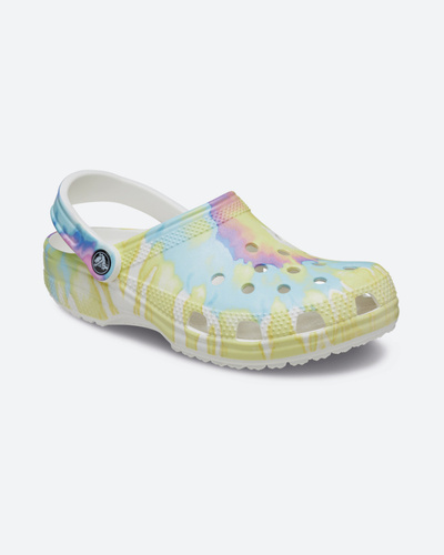 Women's tie deals dye crocs