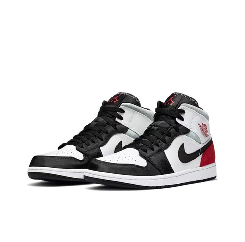 Nike air jordan clearance 1 mid white black