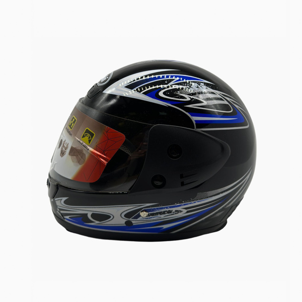 Мотошлем Wankai Helmet (WK-805) черный (интеграл, с воротником) купить ...