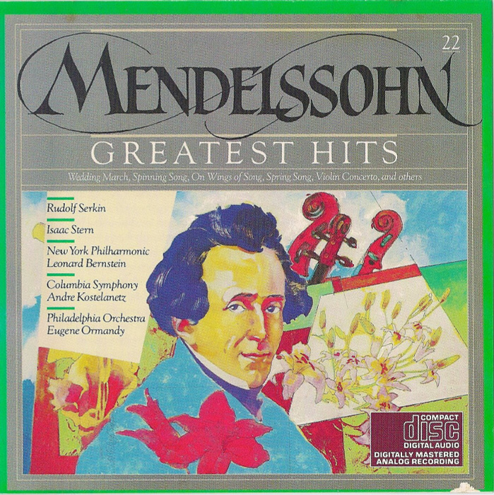 Audio CD Mendelssohn's Greatest Hits - оригинальный диск бу - купить по ...