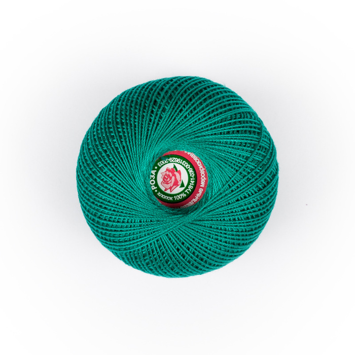 Нитки для вязания Роза (100% хлопок) 6х50г/330м цв.3010 - купить с доставкой по 