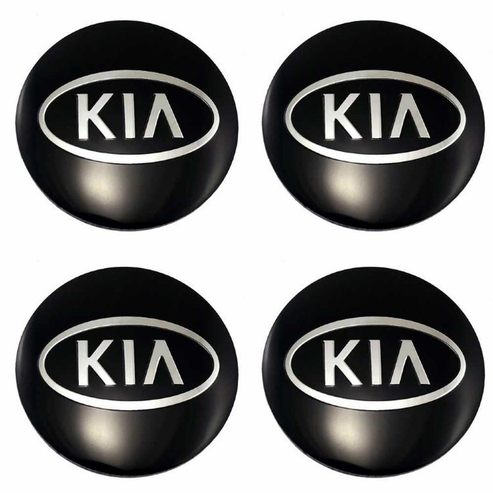 Наклейки на колесные диски Киа / Наклейки на колесо / Наклейка на ...