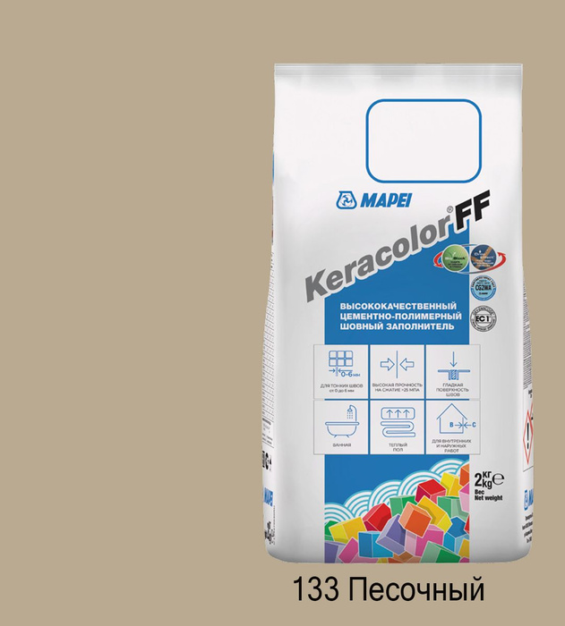 Затирка цементная mapei расход