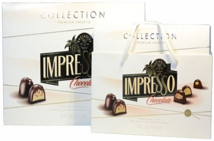 Конфеты Impresso Премиум 424г х2шт - купить с доставкой по выгодным ...