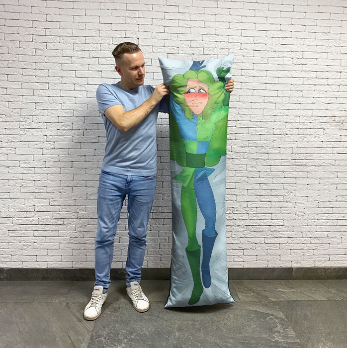 Подушка дакимакура 13 карт Красный Джокер 50x170 см 50x170 - купить по ...